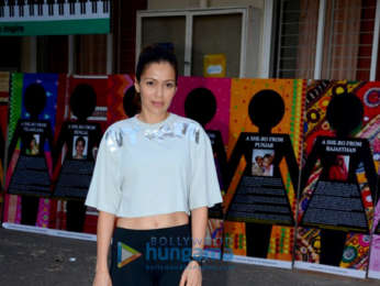 Waluscha De Sousa spotted at a dance class in Bandra
