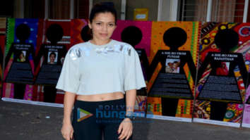 Waluscha De Sousa spotted at a dance class in Bandra