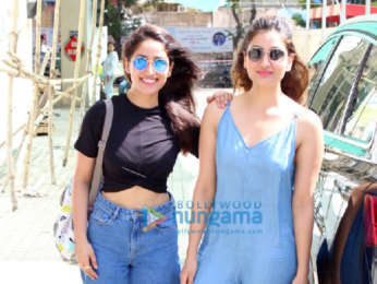 Yami Gautam with her sister and Poonam Sinha spotted at PVR in Juhu