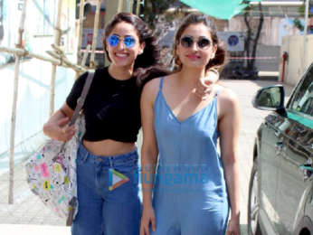 Yami Gautam with her sister and Poonam Sinha spotted at PVR in Juhu