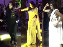 Sara Ali Khan shows sensuous dance moves on ‘Saath Samundar’; Karan Johar and Shweta Bachchan take over stage
