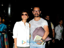Aamir Khan, Kiran Rao and others snapped at the airport