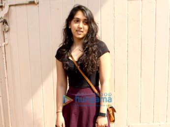 Aamir Khan's ex wife Reena Dutta snapped with her daughter Ira at a studio in Mumbai