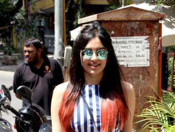 Adah Sharma spotted at Smokehouse Deli