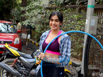 Adah Sharma spotted at dance class in Bandra