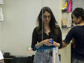 Aditi Rao Hydari snapped at Zido salon in Bandra