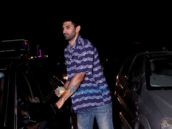 Aditya Roy Kapur spotted at Indigo in Bandra