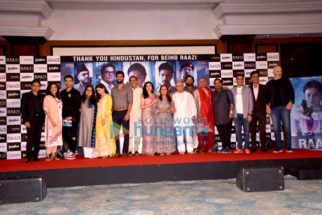 Alia Bhatt, Meghna Gulzar and others attend Raazi success press meet