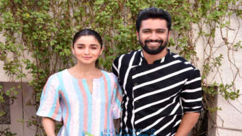 Alia Bhatt and Vicky Kaushal snapped during Raazi promotions