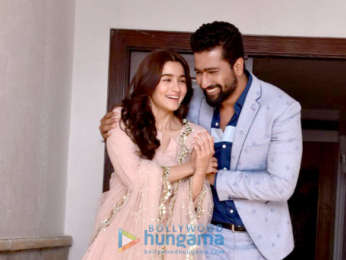 Alia Bhatt and Vicky Kaushal snapped promoting Raazi