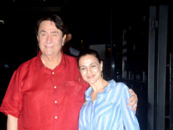 Ameesha Patel and Randhir Kapoor snapped at BKC
