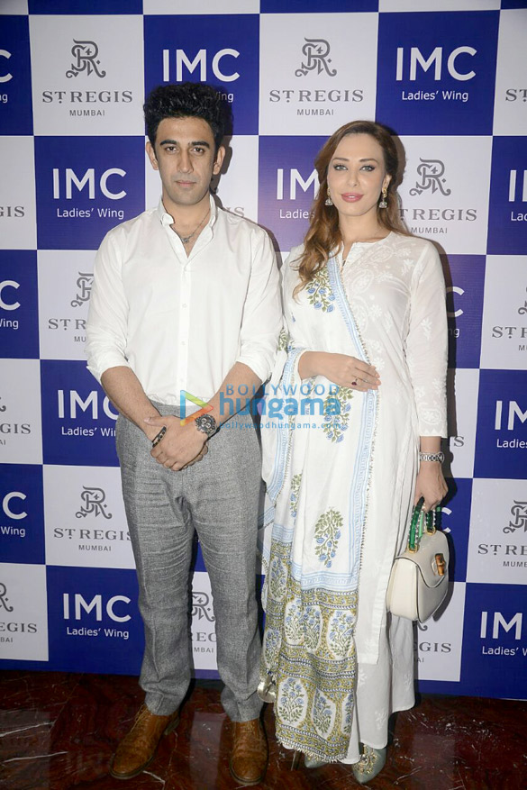 amit sadh and iulia vantur snapped at the panel discussion of imc ladies wing utsahati 3