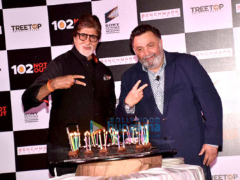 Amitabh Bachchan and Rishi Kapoor grace the success meet of '102 Not Out'