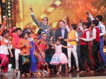 Amitabh Bachchan and Rishi Kapoor promote 102 Not Out with DID Lil Masters