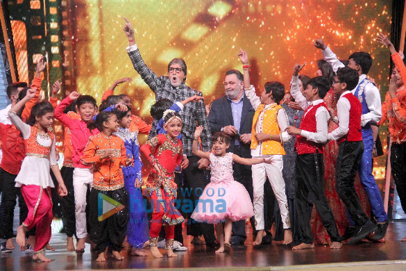 amitabh bachchan and rishi kapoor promote 102 not out with did lil masters 2