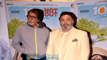 Amitabh Bachchan and Rishi Kapoor snapped promoting their film 102 Not Out