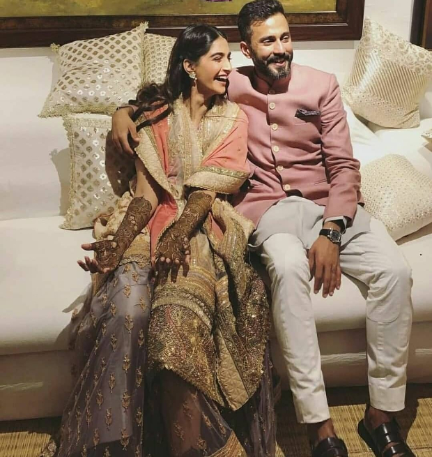 Anand Ahuja and Sonam Kapoor