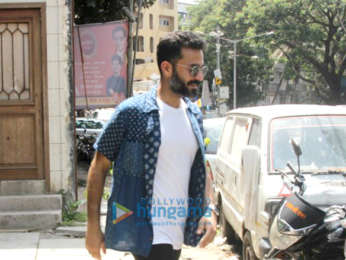 Anand Ahuja snapped checking out his new place in Bandra