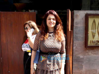 Anjana Sukhani snapped at Indigo