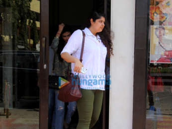 Athiya Shetty and Anshula Kapoor snapped at Bastian in Bandra