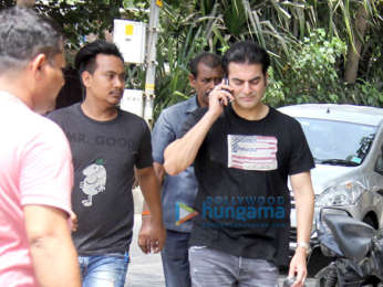 Arbaaz Khan snapped at Bandstand, Bandra