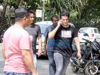 Arbaaz Khan snapped at Bandstand, Bandra