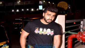 Arjun Kapoor and Mohit Marwah spotted at a screening
