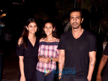 Arjun Rampal snapped with family at Yauatcha in BKC
