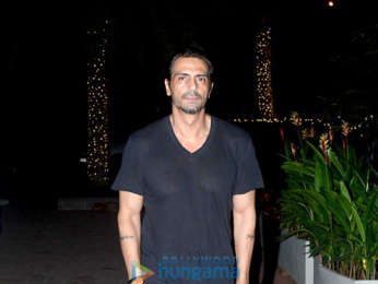 Arjun Rampal snapped with family at Yauatcha in BKC