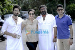 On The Sets Of The Movie Batti Gul Meter Chalu