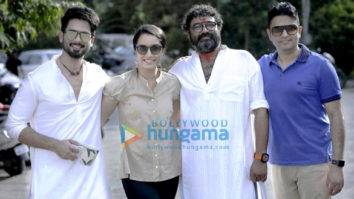 On The Sets Of The Movie Batti Gul Meter Chalu