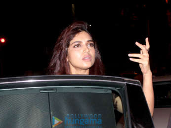 Bhumi Pednekar spotted at Bastian in Bandra