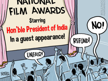 Bollywood Toons: Controversy over National Film Awards ceremony!