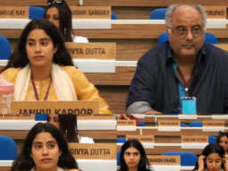 Boney Kapoor, Janhvi Kapoor and Khushi Kapoor rehearse in Delhi to receive National Award for late Sridevi