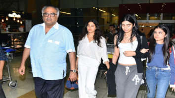 Boney Kapoor to fly to Delhi today with daughters Janhvi and Khushi for Sridevi’s National awards