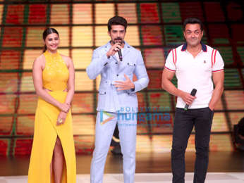 Cast of Race 3 snapped promoting the film on sets of the show Dance Deewane