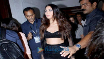 Cast of Veere Di Wedding snapped promoting their film at Sun N Sand in Juhu