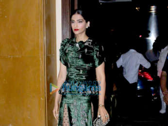 Cast of Veere Di Wedding snapped promoting their film at Sun N Sand in Juhu