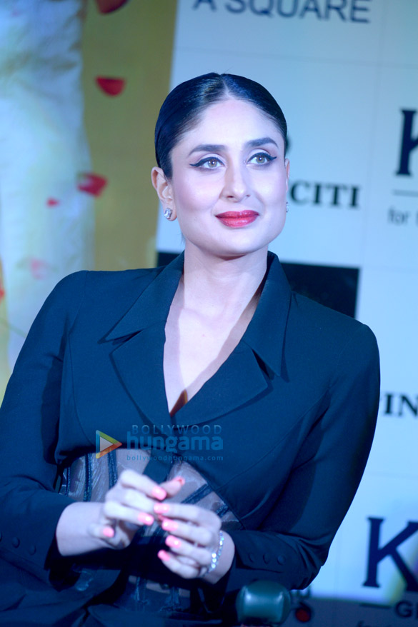 cast of the film veere di wedding snapped attend a press meet 4