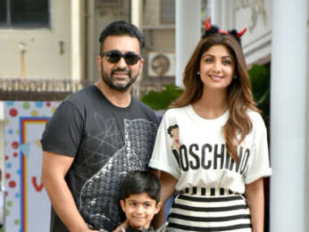 Celebs grace Shilpa Shetty's son Viaan's birthday party at their residence in Juhu
