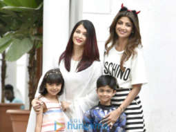 Celebs grace Shilpa Shetty’s son Viaan’s birthday party at their residence in Juhu