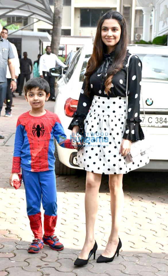 celebs grace shilpa shettys son viaans birthday party at their residence in juhu 4