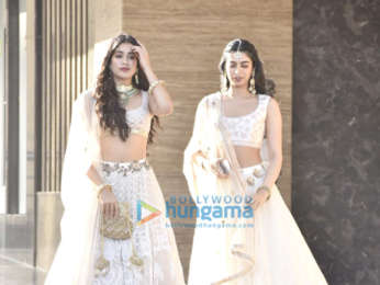 Celebs snapped arriving for Sonam Kapoor's mehendi at Signature Island in BKC