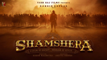 FIRST LOOK: Ranbir Kapoor in Yash Raj Films Shamshera directed by Karan Malhotra