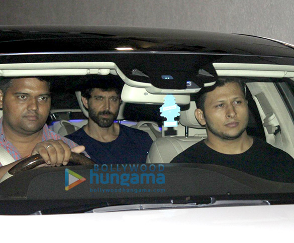 Hrithik Roshan snapped at Sussanne Khan’s house celebrating their son’s birthday Hrithik Roshan snapped at Sussanne Khan’s house celebrating their son’s birthday