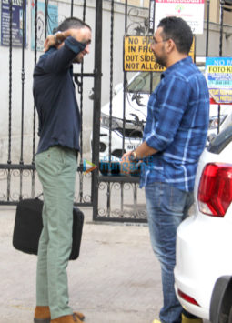 Imran Khan and Mukesh Chhabra spotted in Bandra