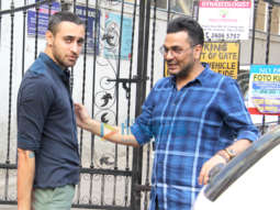 Imran Khan and Mukesh Chhabra spotted in Bandra