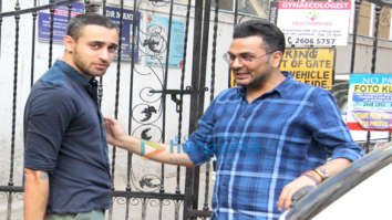 Imran Khan and Mukesh Chhabra spotted in Bandra