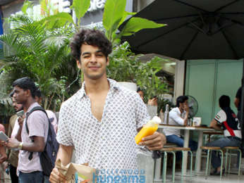 Ishaan Khattar snapped at Kitchen Garden