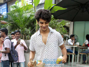 Ishaan Khattar snapped at Kitchen Garden